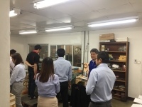 13/11/19  ลูกค้าเข้าเยี่ยมชมบริษัท  และชมการทำงานภายในไลน์ผลิต